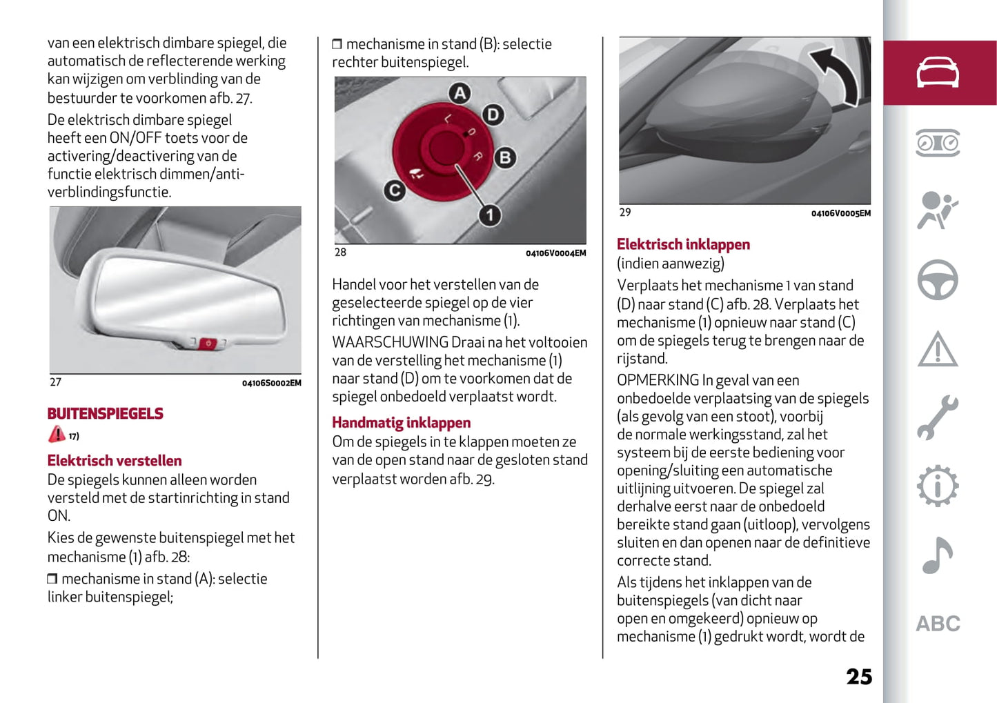 2021-2023 Alfa Romeo Stelvio Bedienungsanleitung | Niederländisch