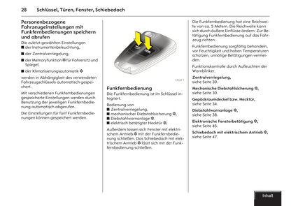 2007-2009 Opel Vectra Bedienungsanleitung | Deutsch