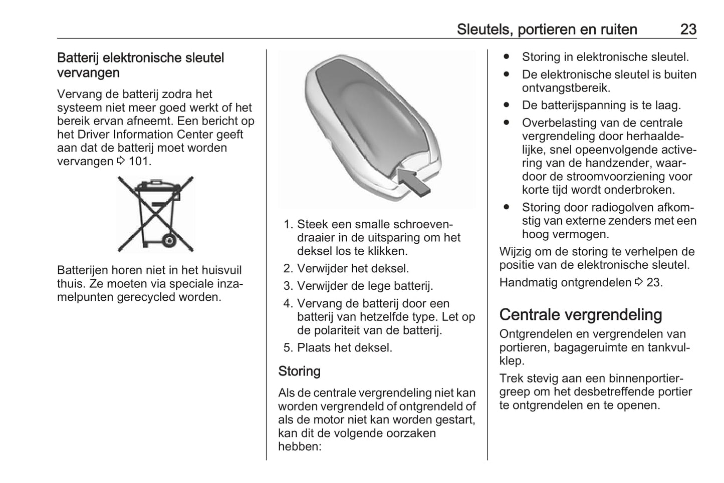 2017 Opel Crossland X Owner's Manual | Dutch