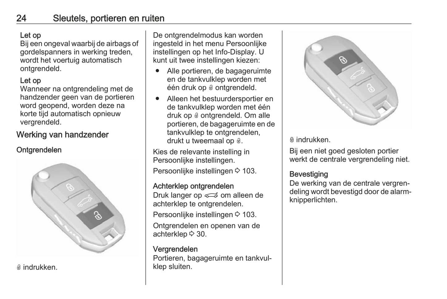 2017 Opel Crossland X Owner's Manual | Dutch