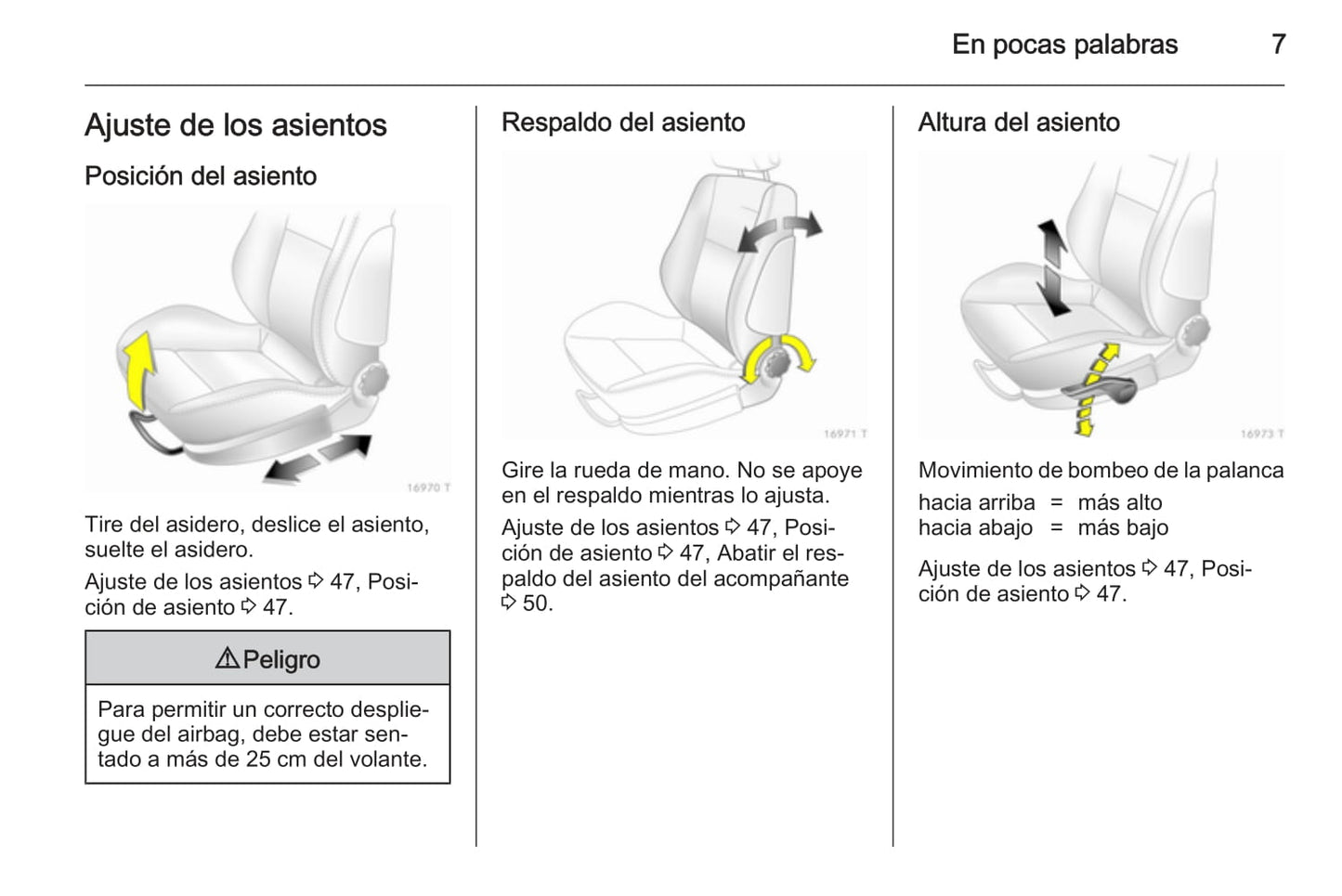 2014 Opel Zafira Owner's Manual | Spanish