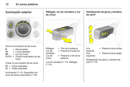 2014 Opel Zafira Owner's Manual | Spanish