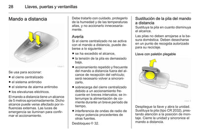 2014 Opel Zafira Owner's Manual | Spanish