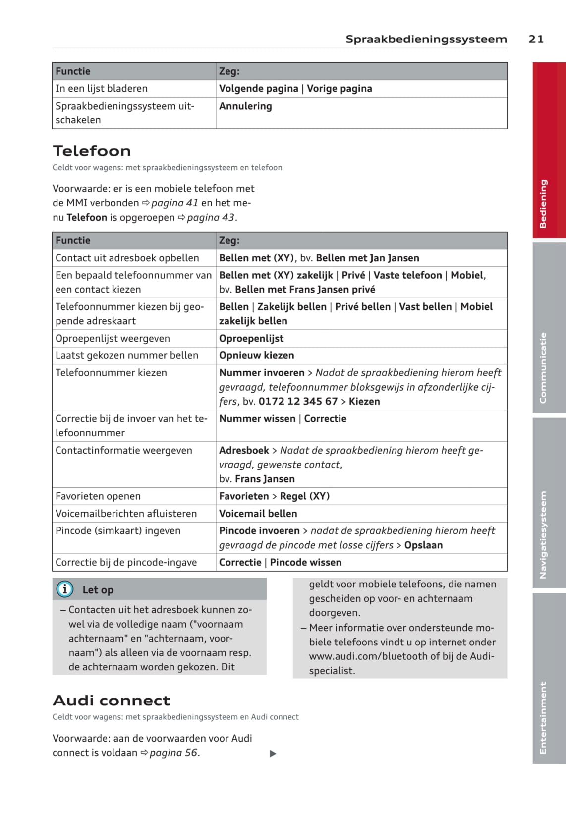 MMI navigation plus Handleiding 2014