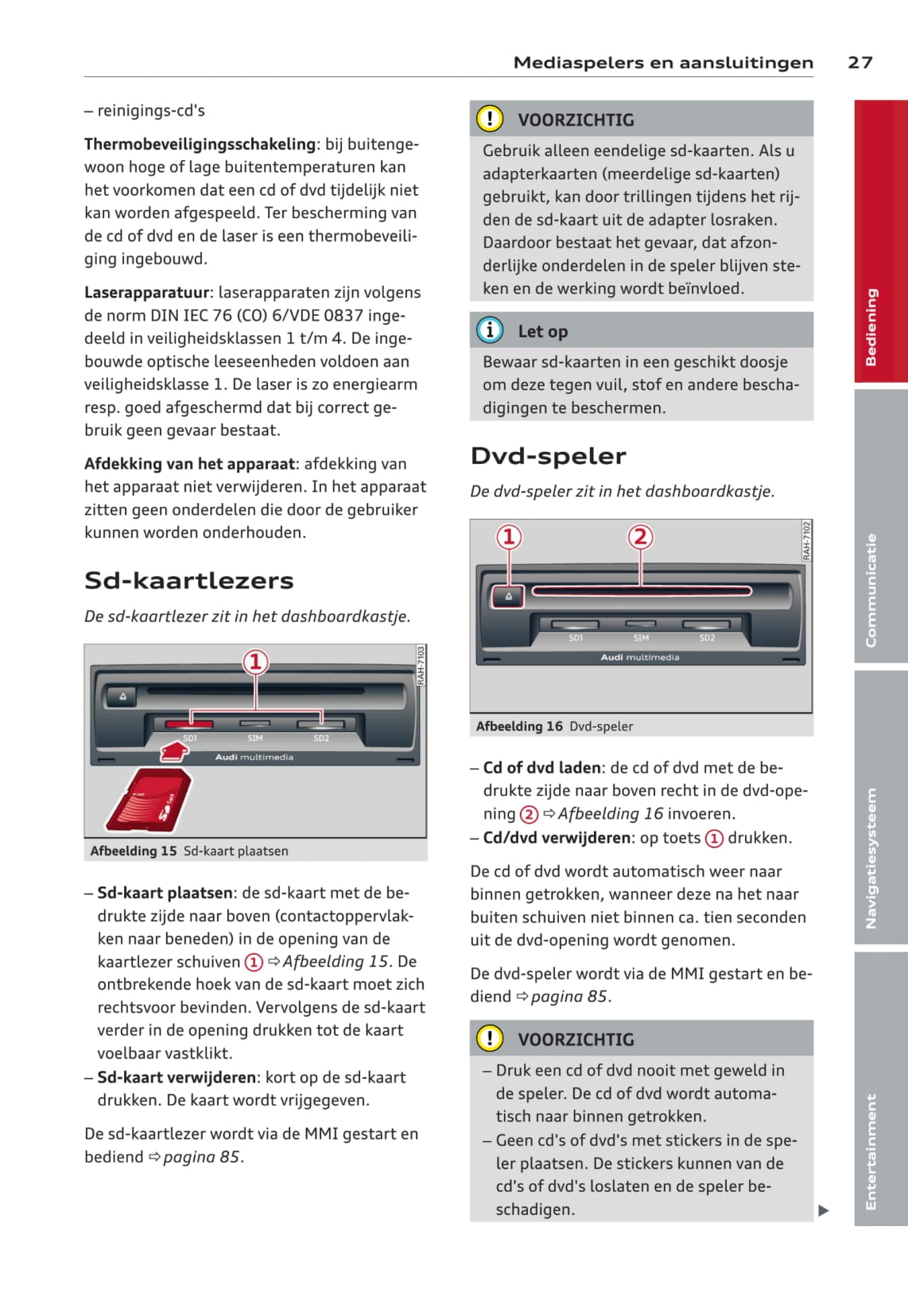 MMI navigation plus Handleiding 2014