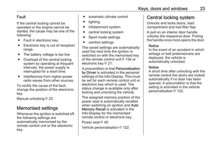 2016-2017 Vauxhall Astra Owner's Manual | English