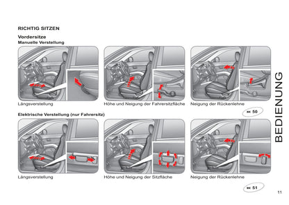 2007-2012 Citroën C-Crosser Manuel du propriétaire | Allemand