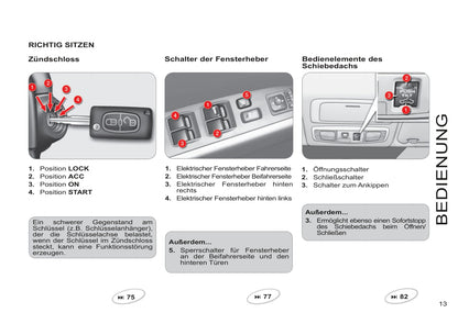 2007-2012 Citroën C-Crosser Manuel du propriétaire | Allemand