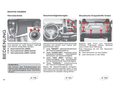 2007-2012 Citroën C-Crosser Manuel du propriétaire | Allemand