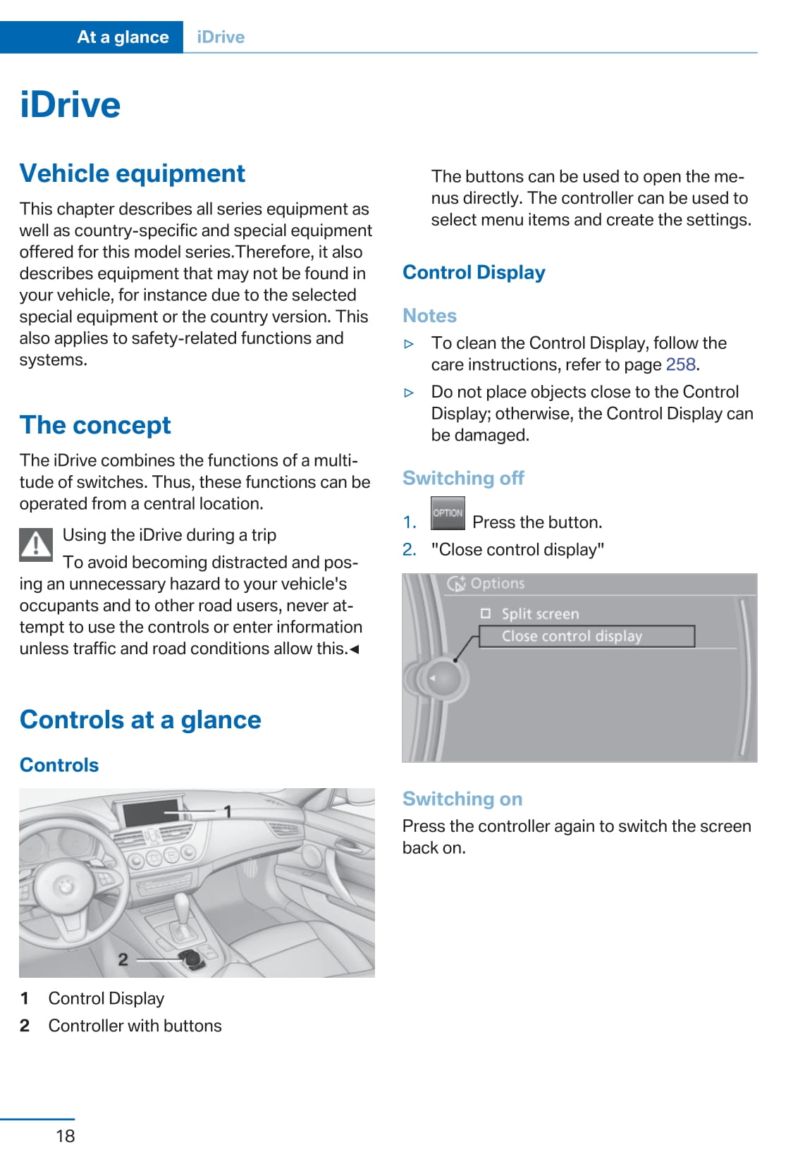 2014 BMW Z4 Owner's Manual | English