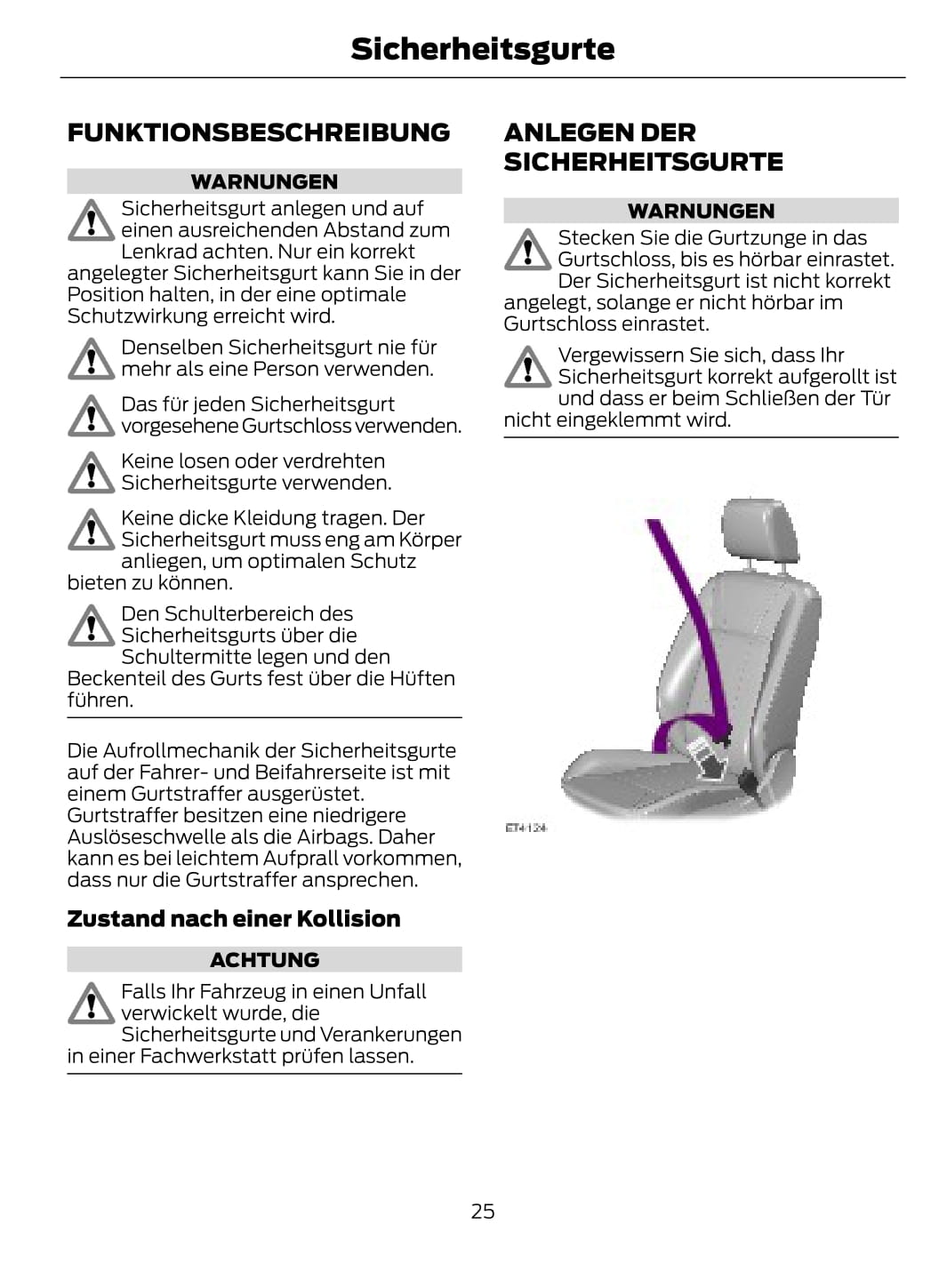 2014-2015 Ford Ranger Gebruikershandleiding | Duits