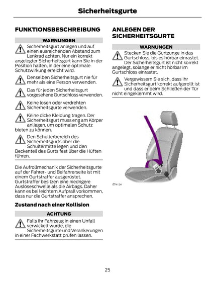 2014-2015 Ford Ranger Gebruikershandleiding | Duits