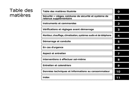 2020 Nissan Qashqai Owner's Manual | French