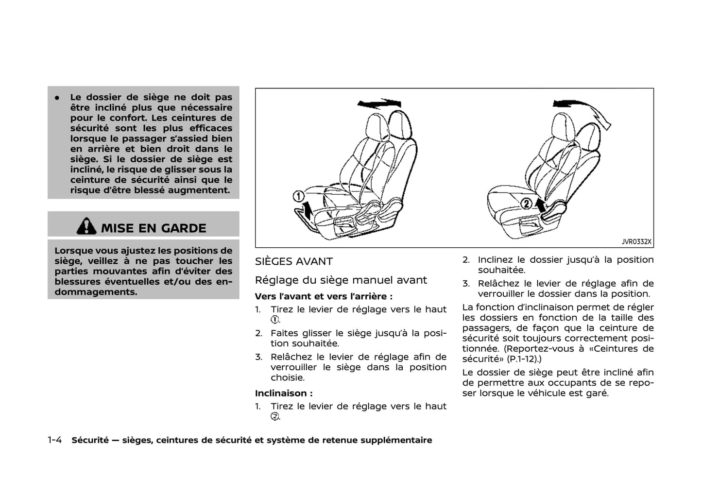 2020 Nissan Qashqai Owner's Manual | French