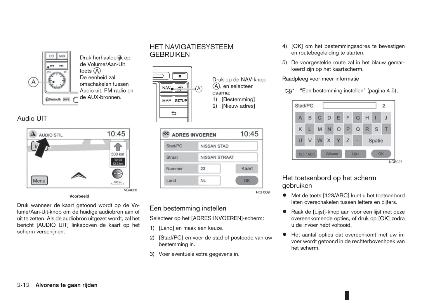 Nissan Connect (met SD) Handleiding 2010 - 2017