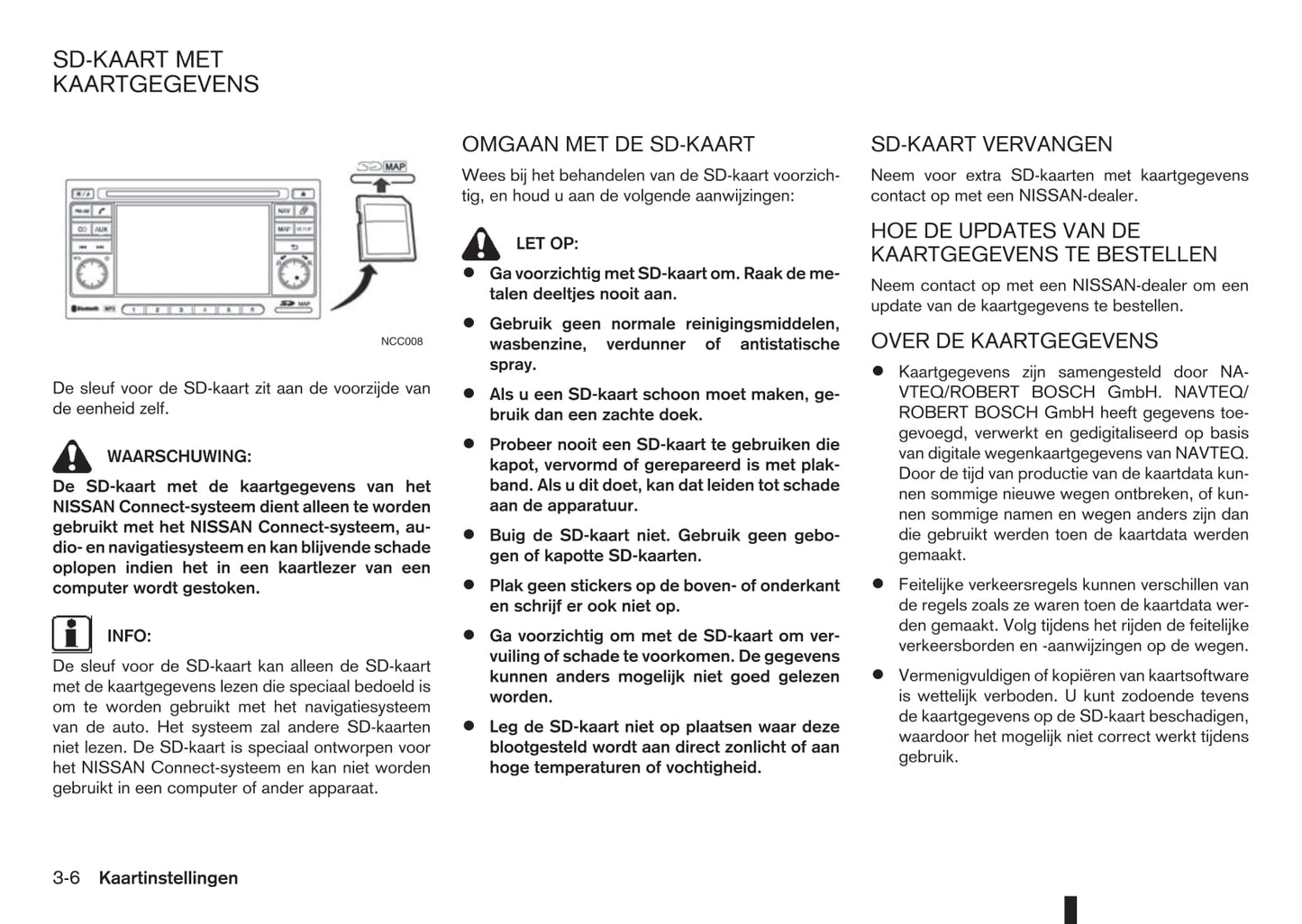 Nissan Connect (met SD) Handleiding 2010 - 2017