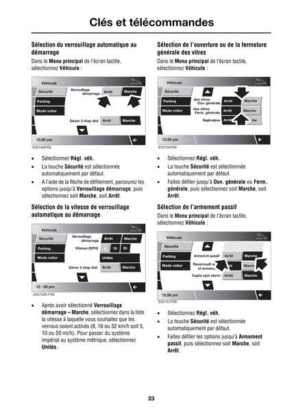 2008-2011 Jaguar XF Manuel du propriétaire | Français