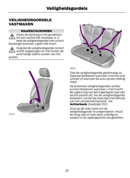 2014-2015 Ford C-Max Energi Owner's Manual | Dutch