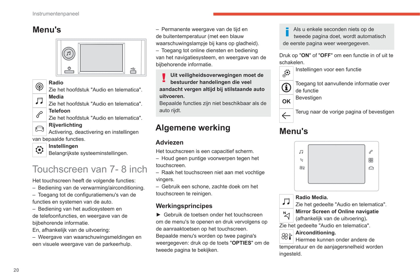 2020-2022 Citroën C3 Bedienungsanleitung | Niederländisch