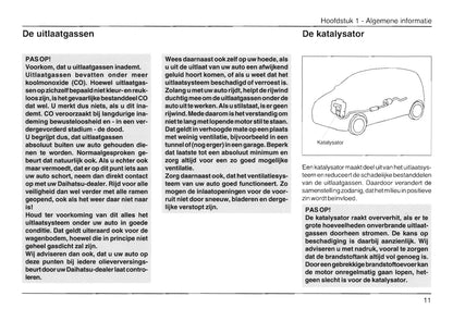 2003-2006 Daihatsu Cuore Gebruikershandleiding | Nederlands