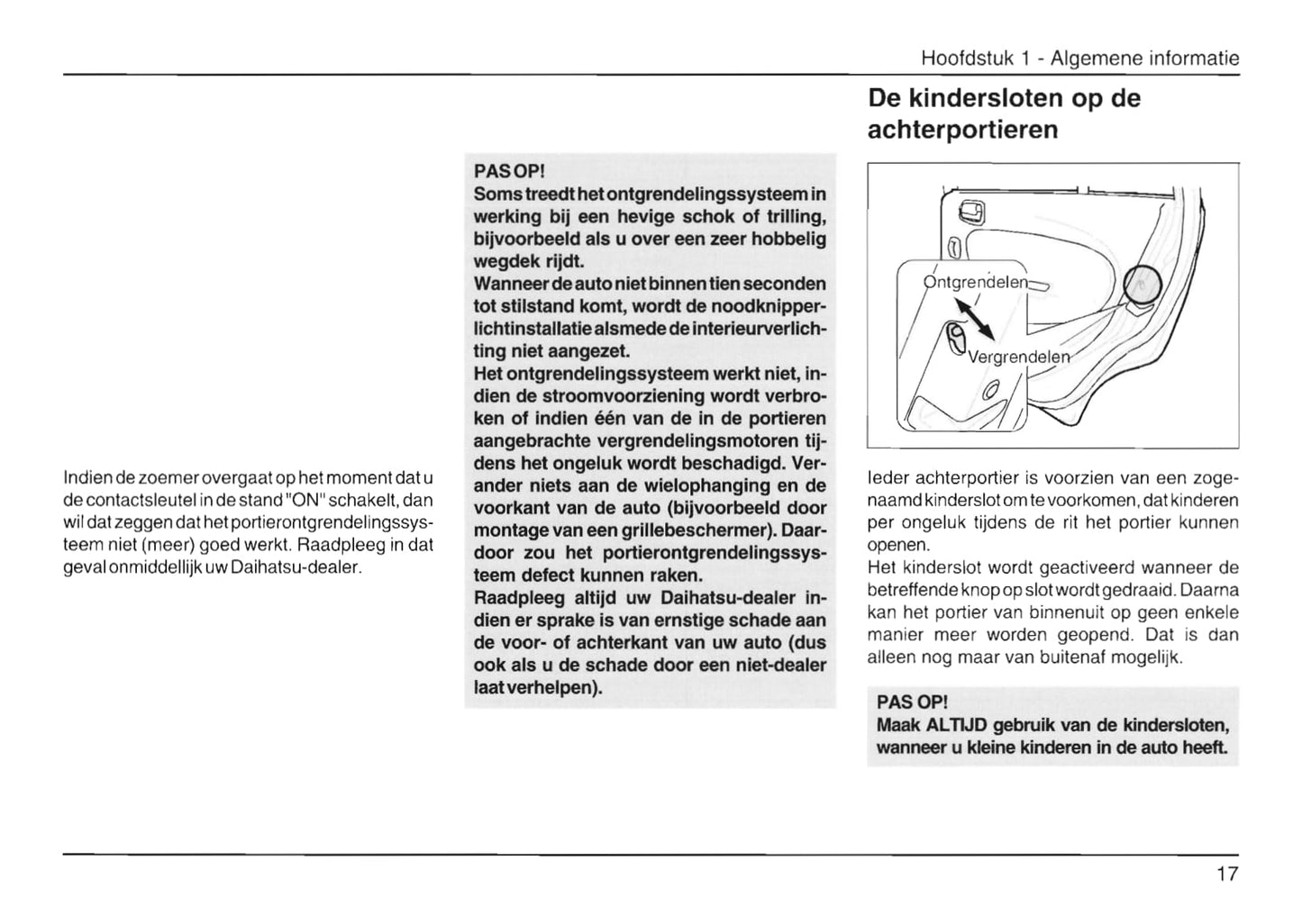 2003-2006 Daihatsu Cuore Gebruikershandleiding | Nederlands