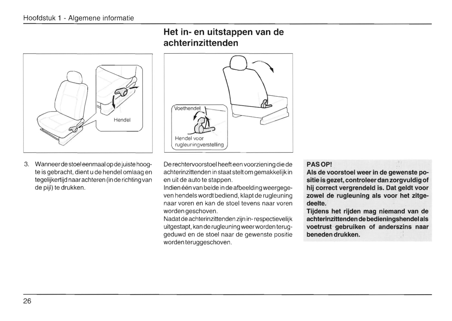 2003-2006 Daihatsu Cuore Gebruikershandleiding | Nederlands