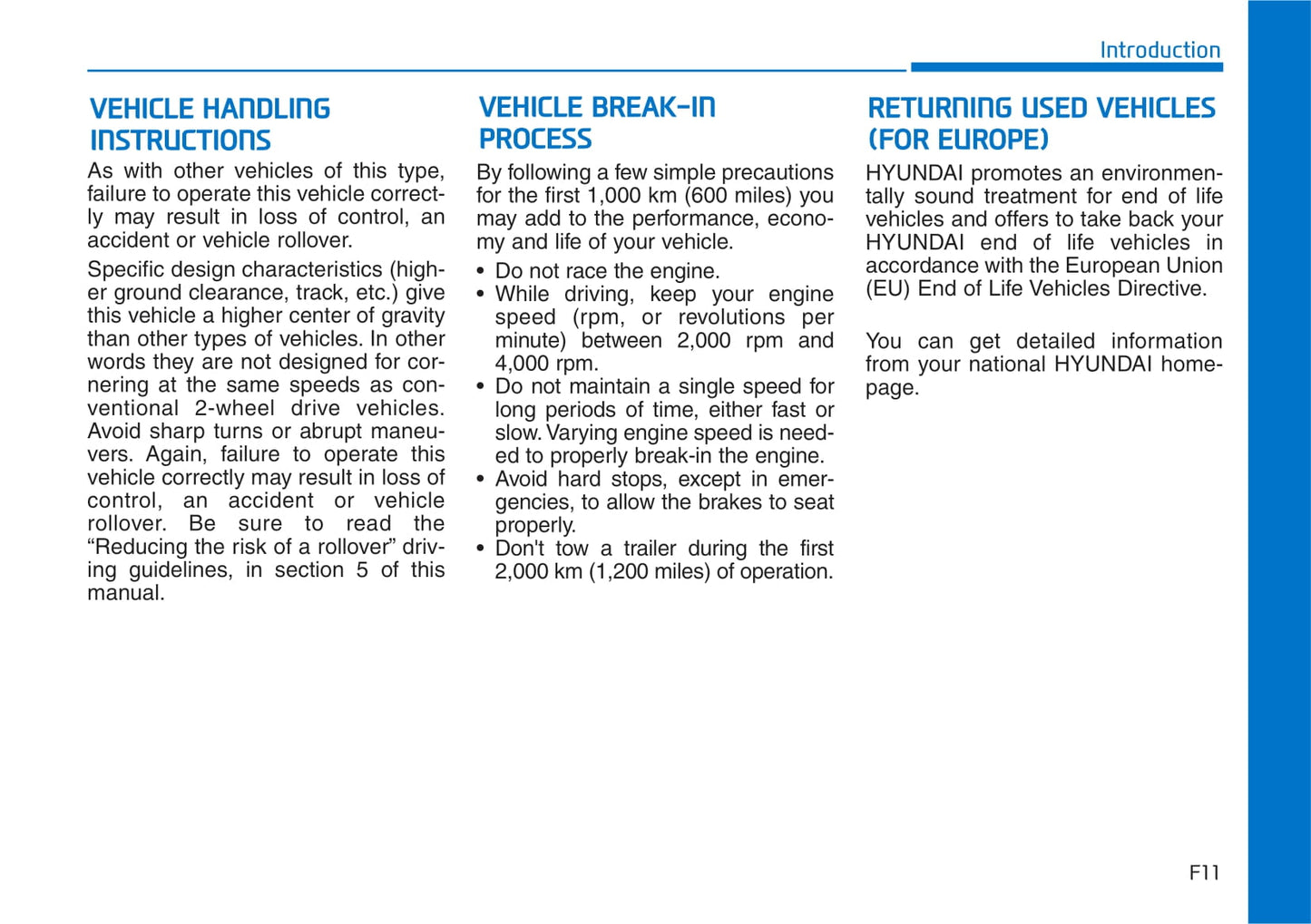 2019-2020 Hyundai Santa Fe Gebruikershandleiding | Engels