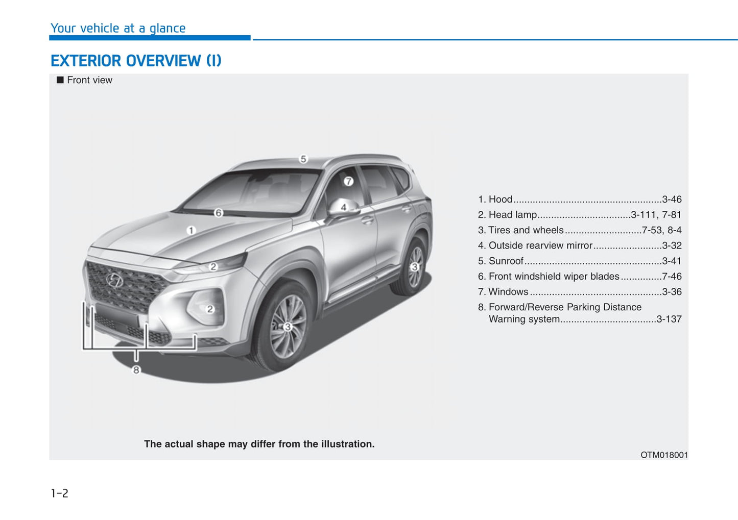 2019-2020 Hyundai Santa Fe Gebruikershandleiding | Engels