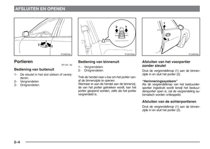 1995-2004 Mitsubishi Carisma Bedienungsanleitung | Niederländisch