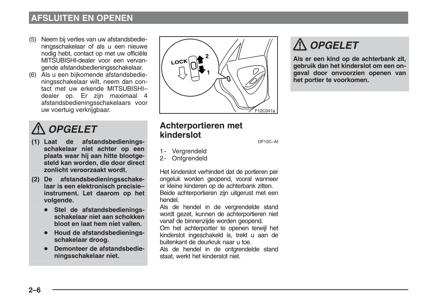 1995-2004 Mitsubishi Carisma Bedienungsanleitung | Niederländisch