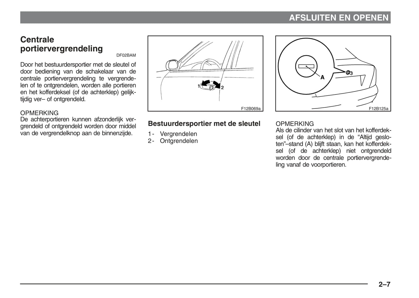 1995-2004 Mitsubishi Carisma Bedienungsanleitung | Niederländisch