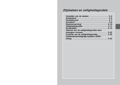 1995-2004 Mitsubishi Carisma Bedienungsanleitung | Niederländisch