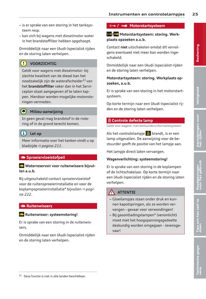 2013-2016 Audi A3 Gebruikershandleiding | Nederlands