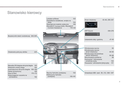 2016-2017 Peugeot 308 Owner's Manual | Polish