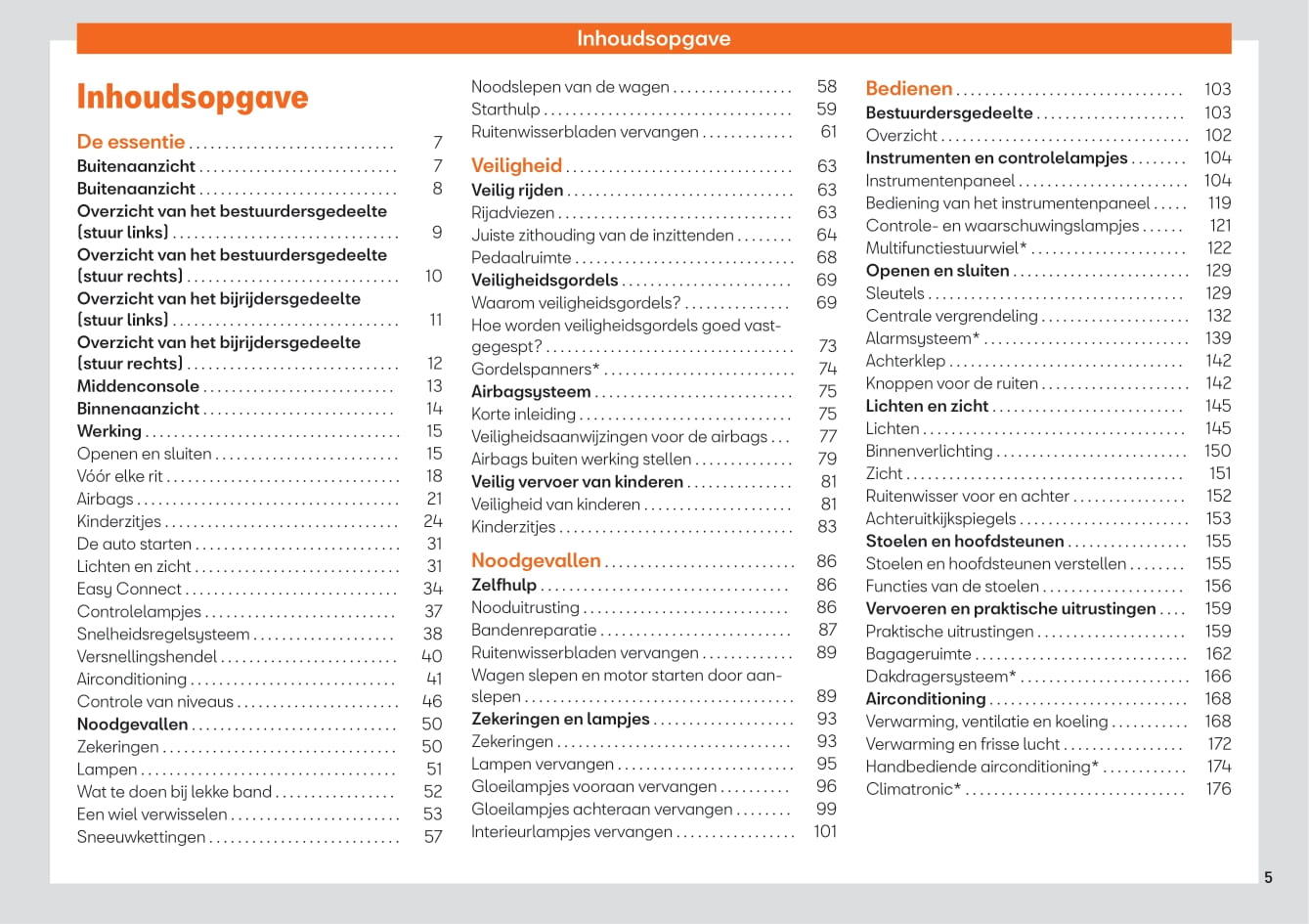 2018-2019 Seat Arona Owner's Manual | Dutch