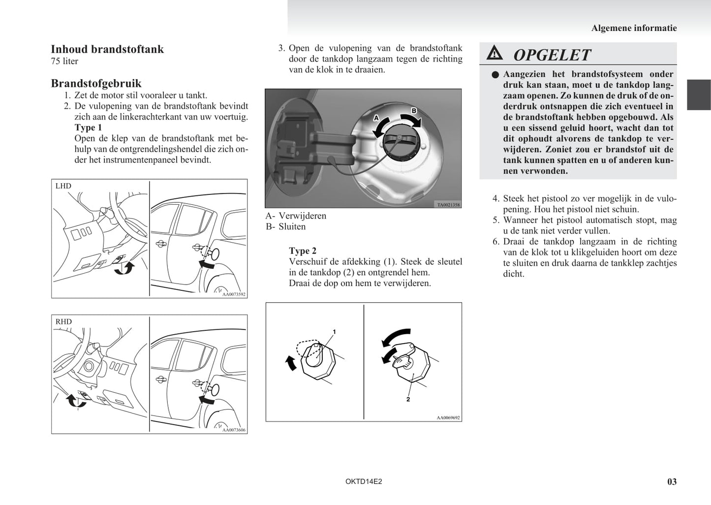 2012-2015 Mitsubishi L200 Bedienungsanleitung | Niederländisch