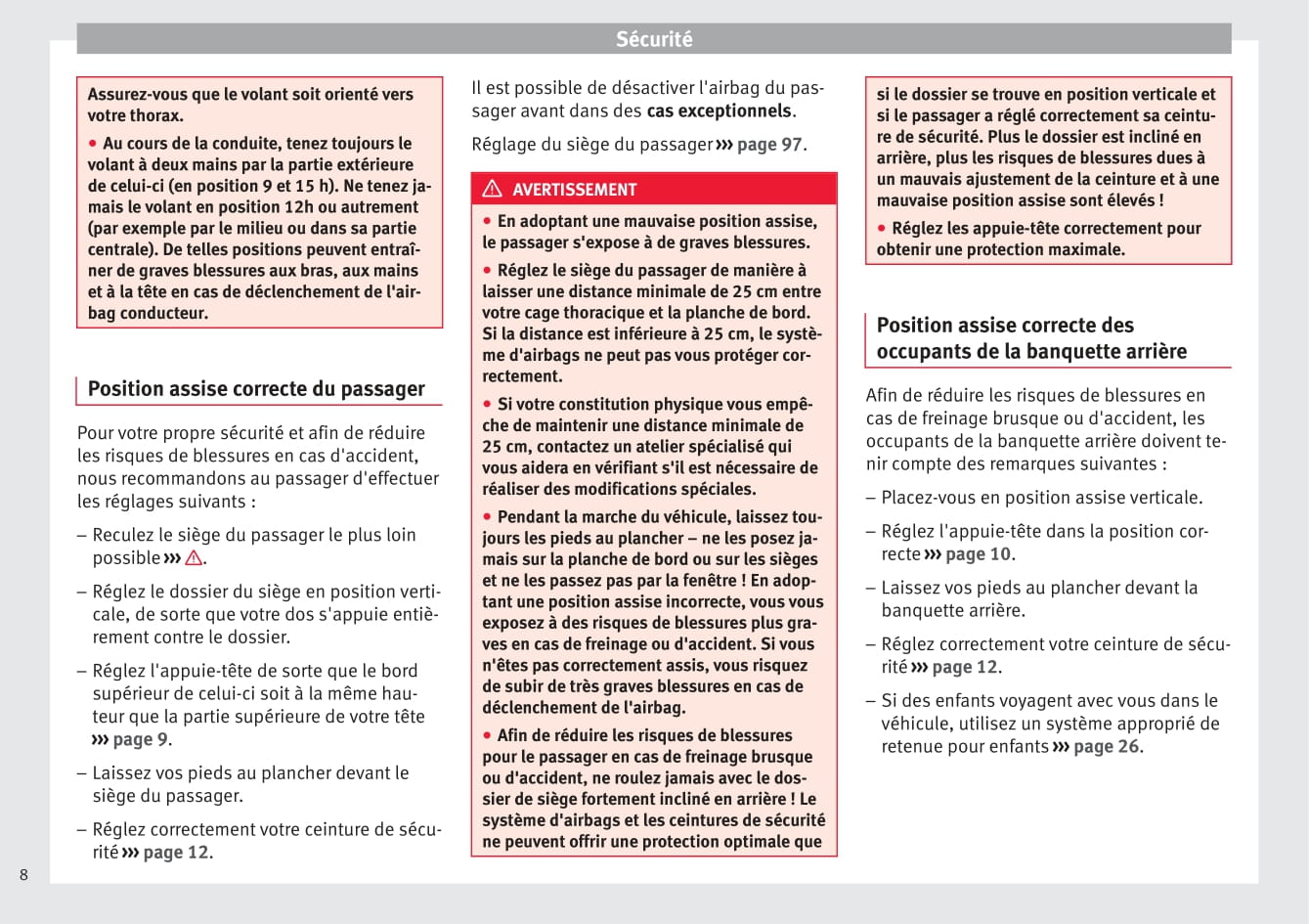 2009-2015 Seat Altea Manuel du propriétaire | Français