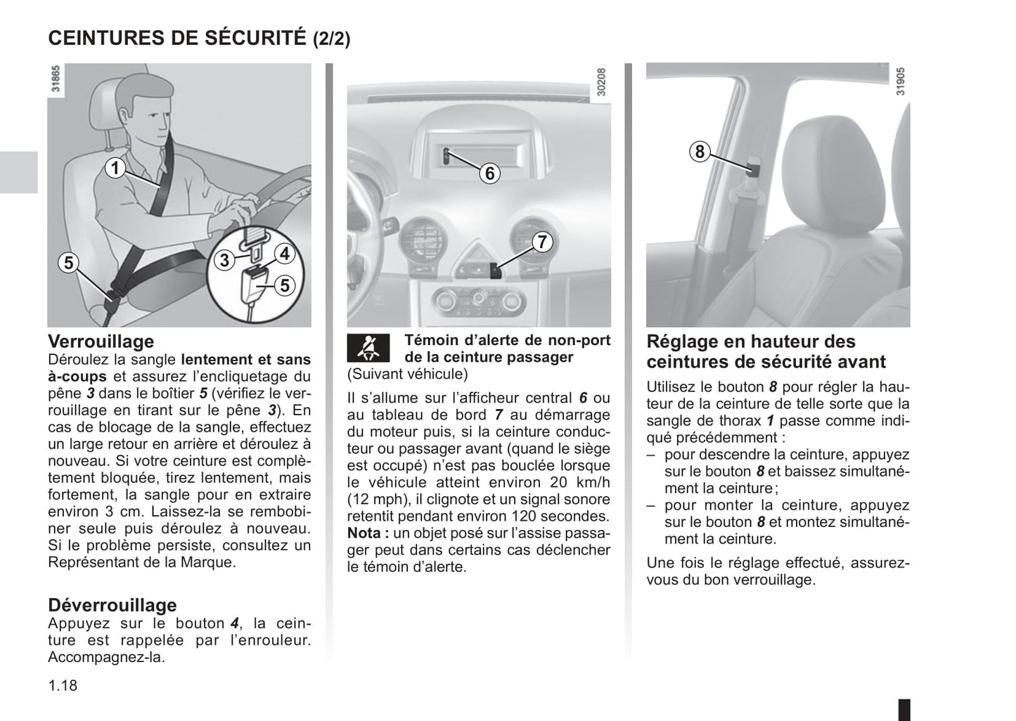 2007-2011 Renault Koleos Manuel du propriétaire | Français