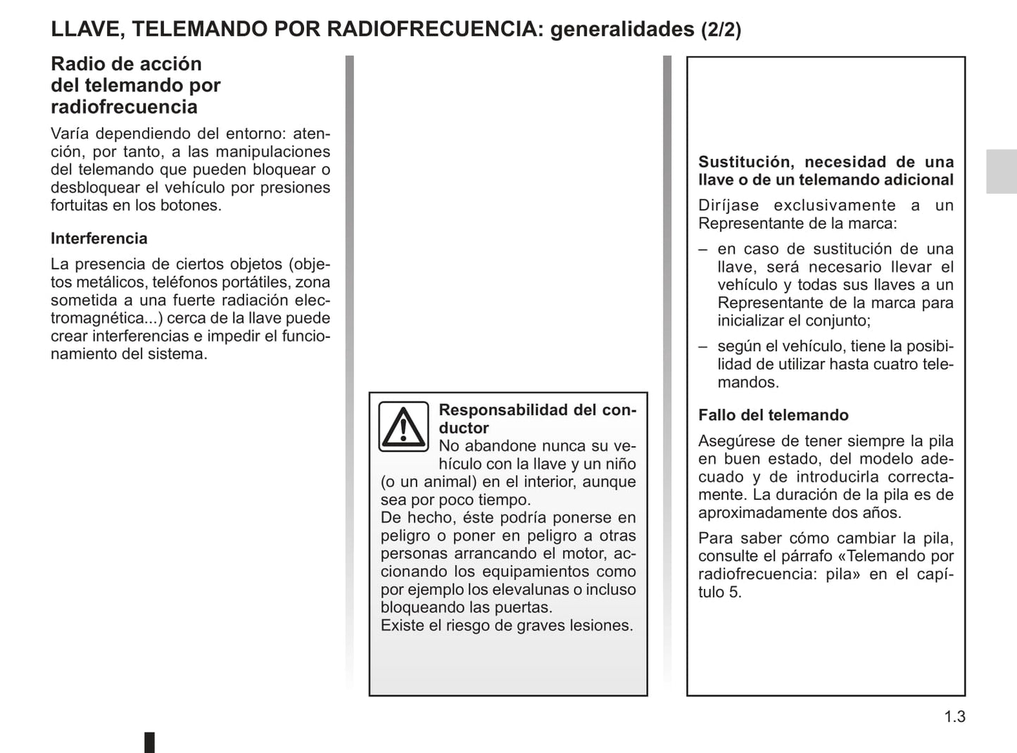 2009-2013 Renault Clio Manuel du propriétaire | Espagnol