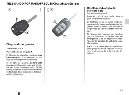 2009-2013 Renault Clio Manuel du propriétaire | Espagnol