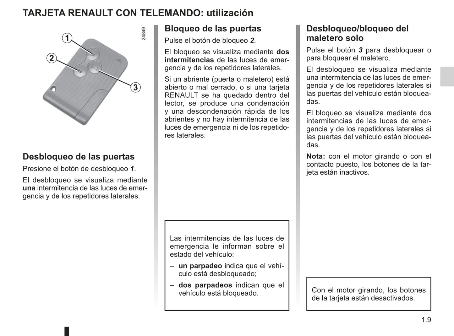 2009-2013 Renault Clio Manuel du propriétaire | Espagnol