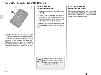 2009-2013 Renault Clio Manuel du propriétaire | Espagnol