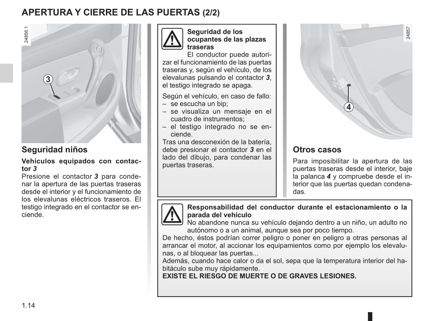 2009-2013 Renault Clio Manuel du propriétaire | Espagnol