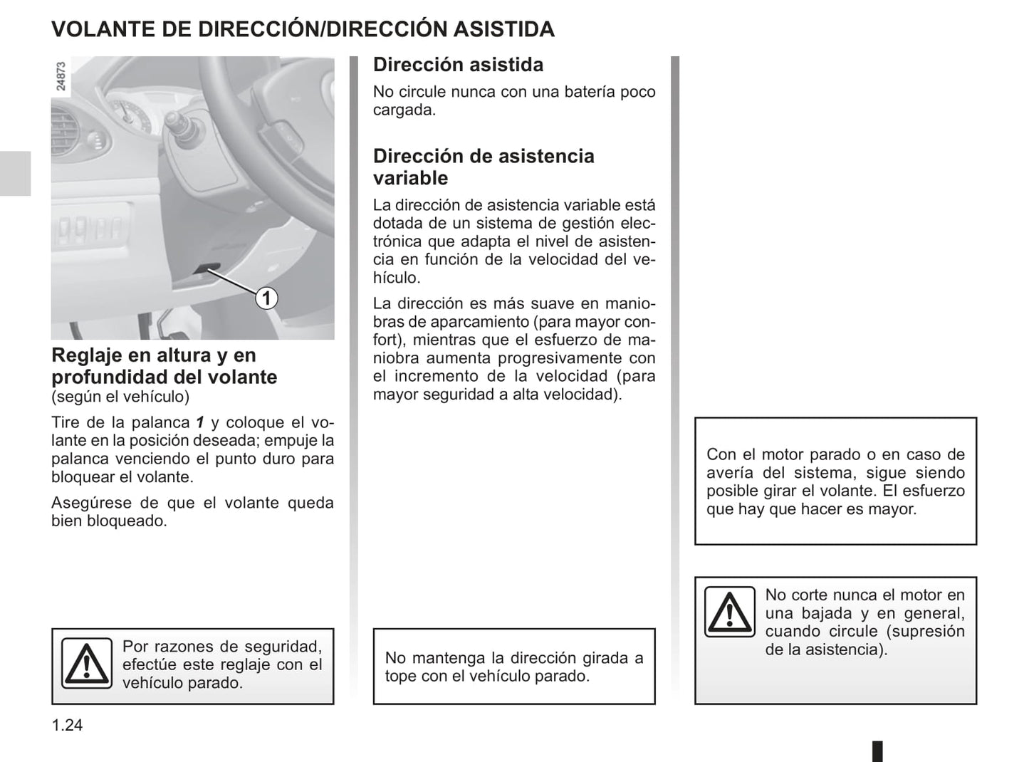 2009-2013 Renault Clio Manuel du propriétaire | Espagnol