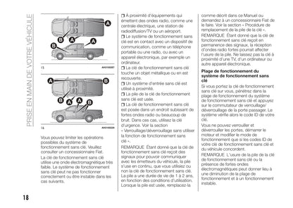 2017-2018 Fiat Fullback Bedienungsanleitung | Französisch