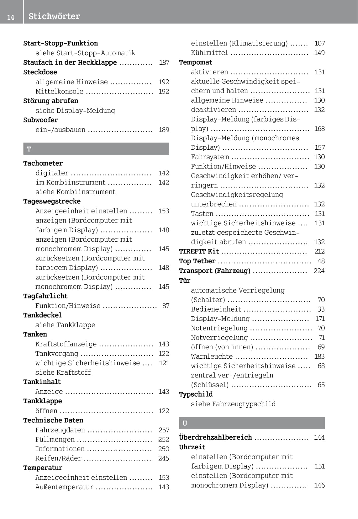 2014-2016 Smart Fortwo Manuel du propriétaire | Allemand