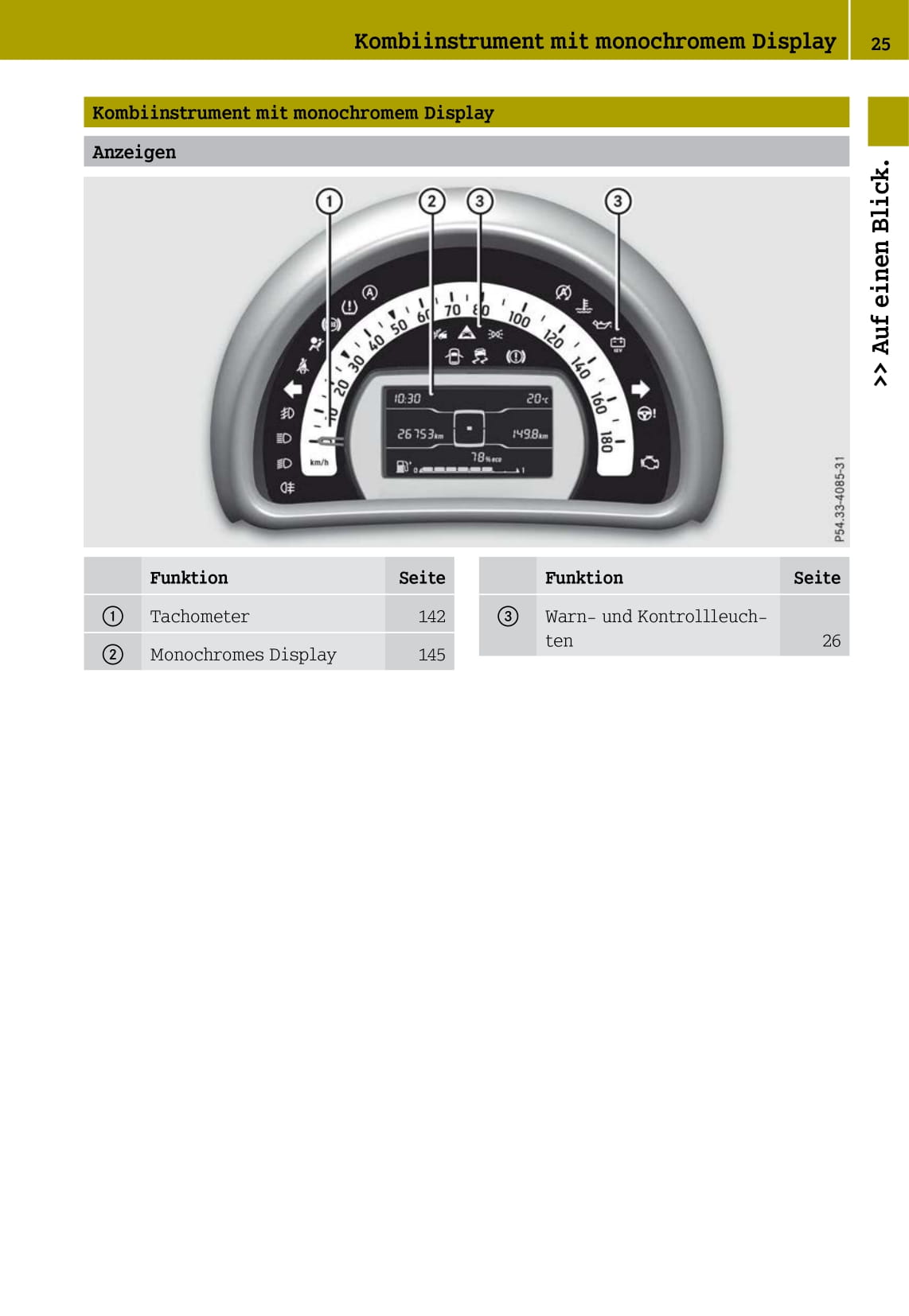 2014-2016 Smart Fortwo Manuel du propriétaire | Allemand