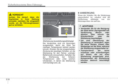 2009-2010 Kia Picanto Gebruikershandleiding | Duits