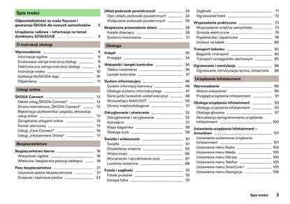 2018-2019 Skoda Rapid Owner's Manual | Polish