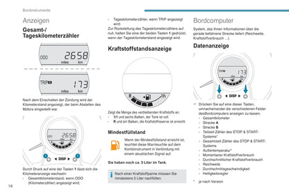 2018-2022 Peugeot 108 Bedienungsanleitung | Deutsch